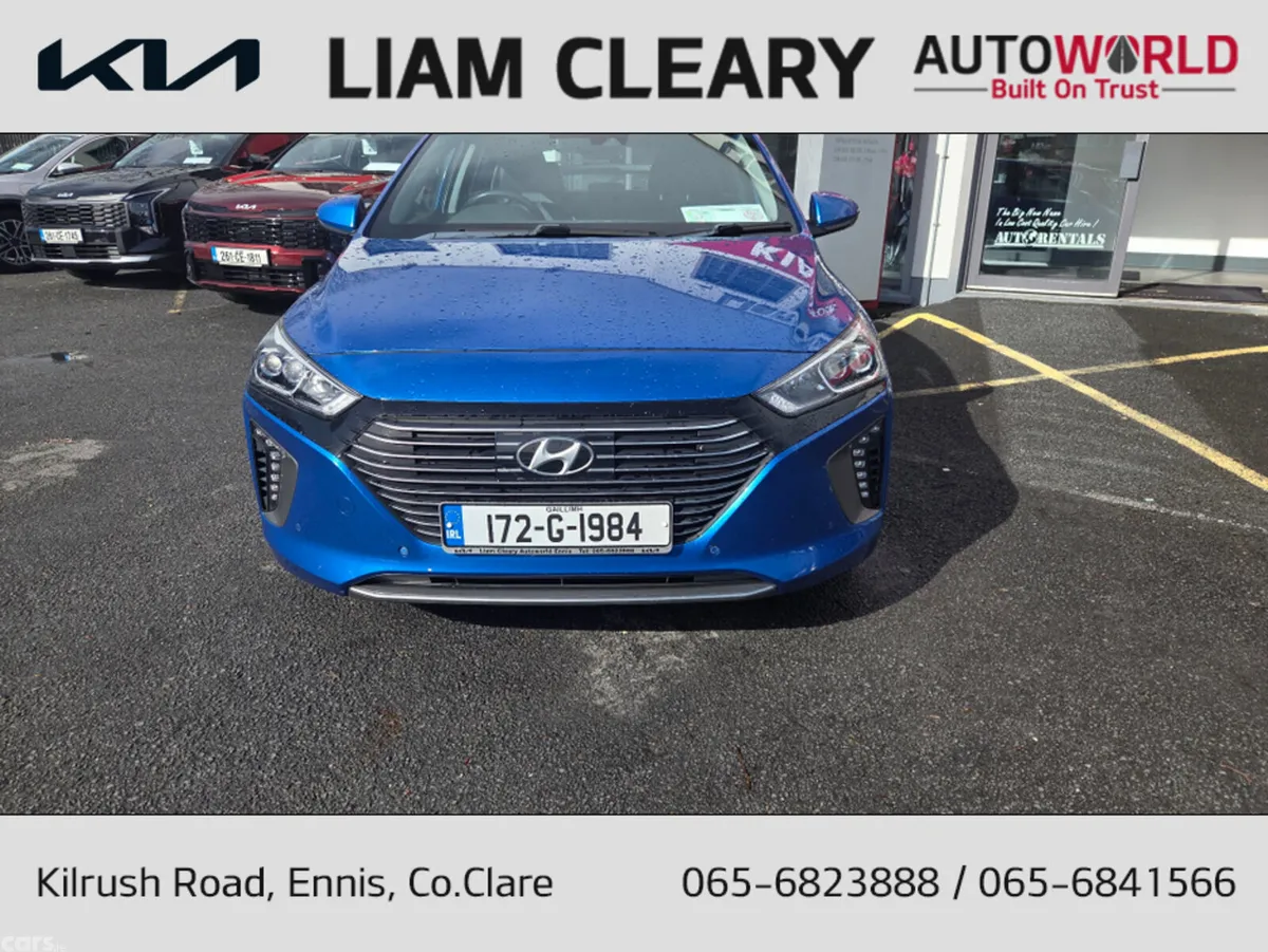 Hyundai IONIQ Hatchback, Petrol Hybrid, 2017, Blue