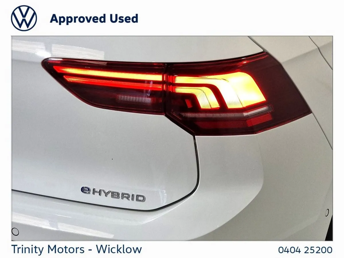 Volkswagen Golf Hatchback, Petrol Plug-in Hybrid, 2025, White