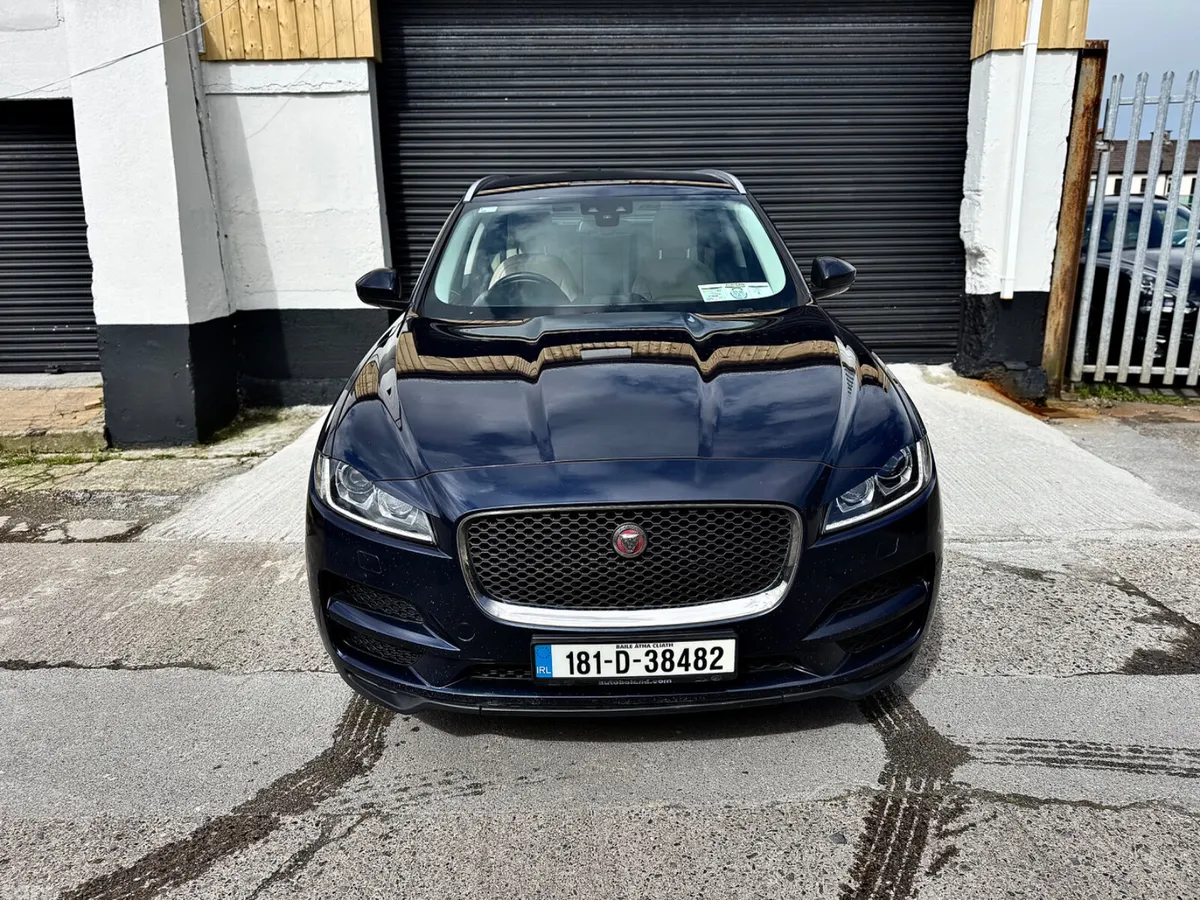 Jaguar F-Pace SUV, Diesel, 2018, Blue
