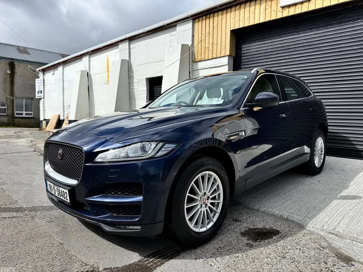 Jaguar F-Pace SUV, Diesel, 2018, Blue