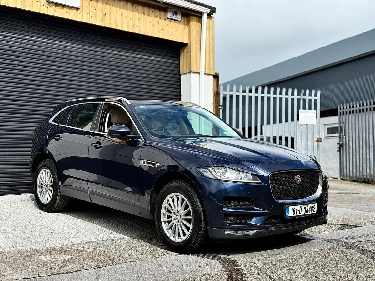 Jaguar F-Pace SUV, Diesel, 2018, Blue