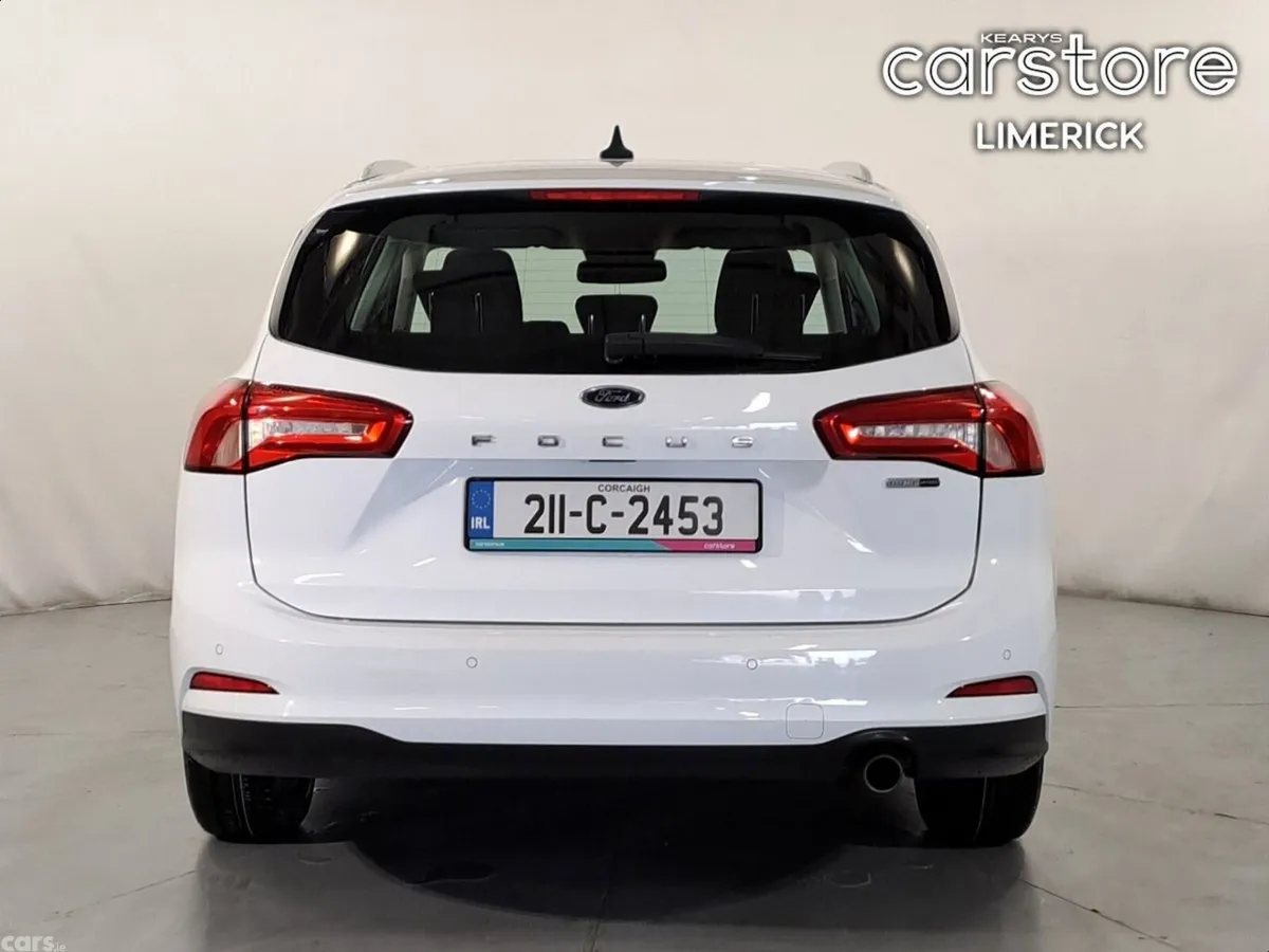 Ford Focus Estate, Petrol Hybrid, 2021, White