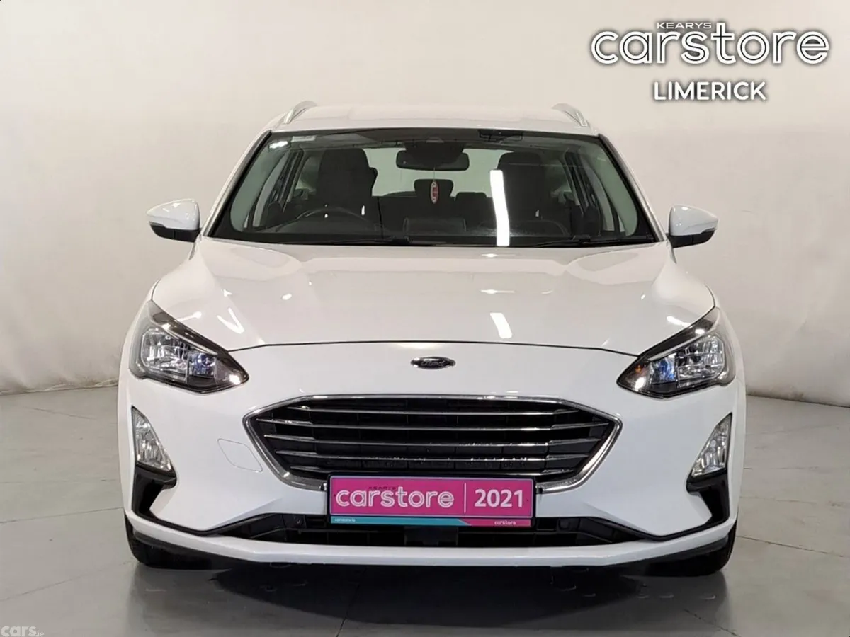 Ford Focus Estate, Petrol Hybrid, 2021, White