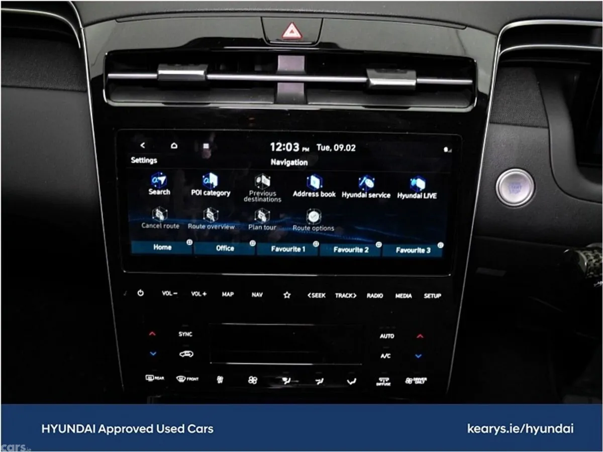 Hyundai Tucson SUV, Petrol Hybrid, 2024, White