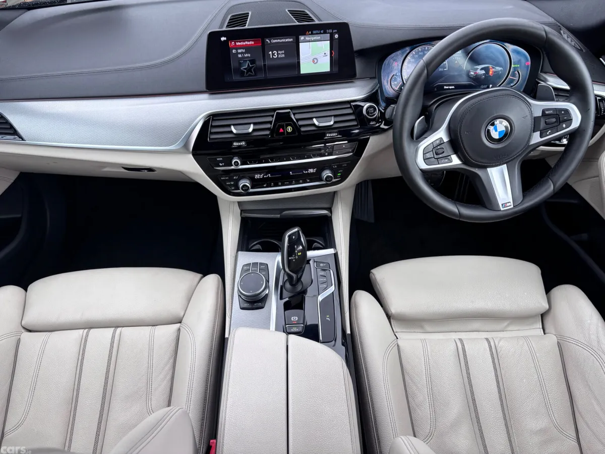 BMW 5-Series Estate, Petrol, 2018, Black