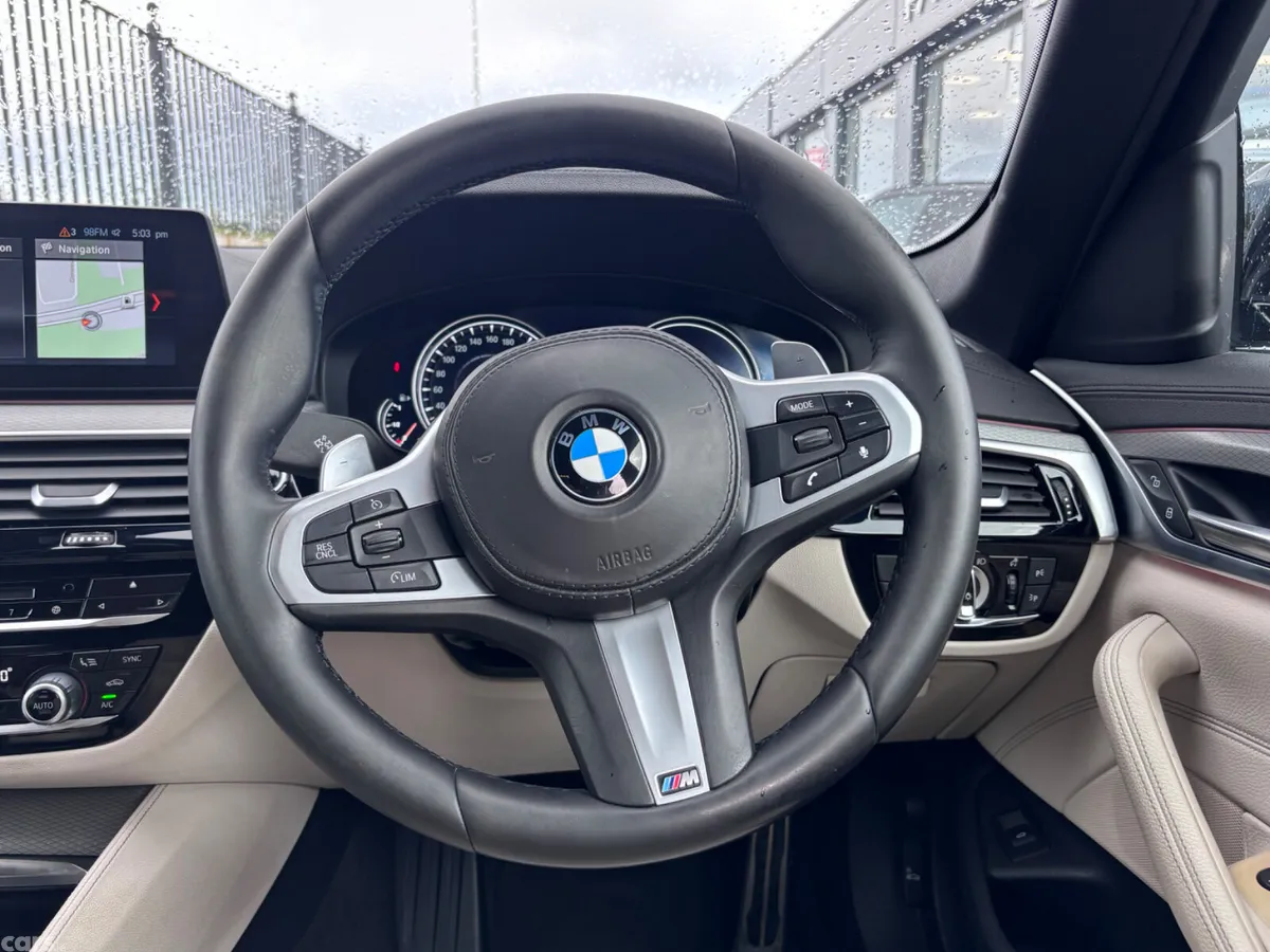 BMW 5-Series Estate, Petrol, 2018, Black