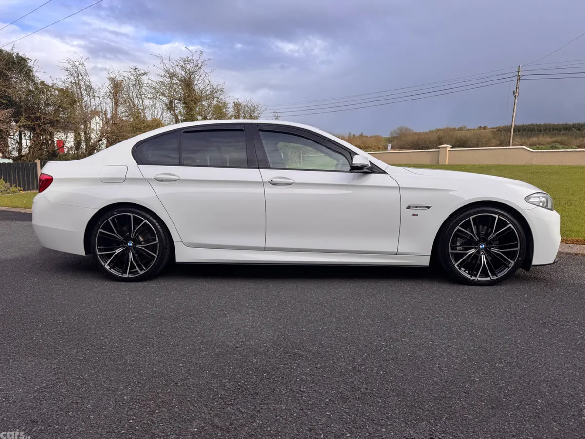 BMW 5-Series Saloon, Diesel, 2016, White