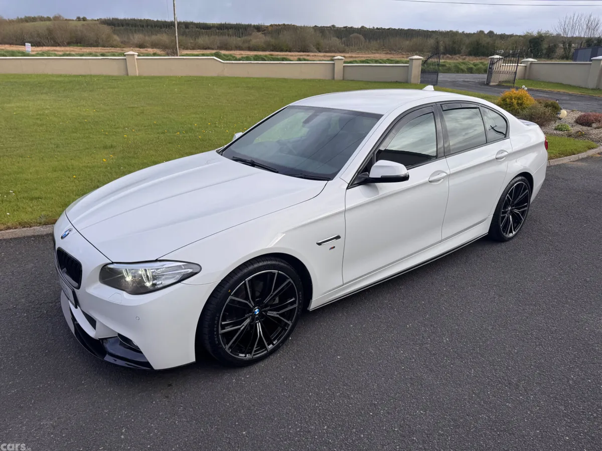 BMW 5-Series Saloon, Diesel, 2016, White