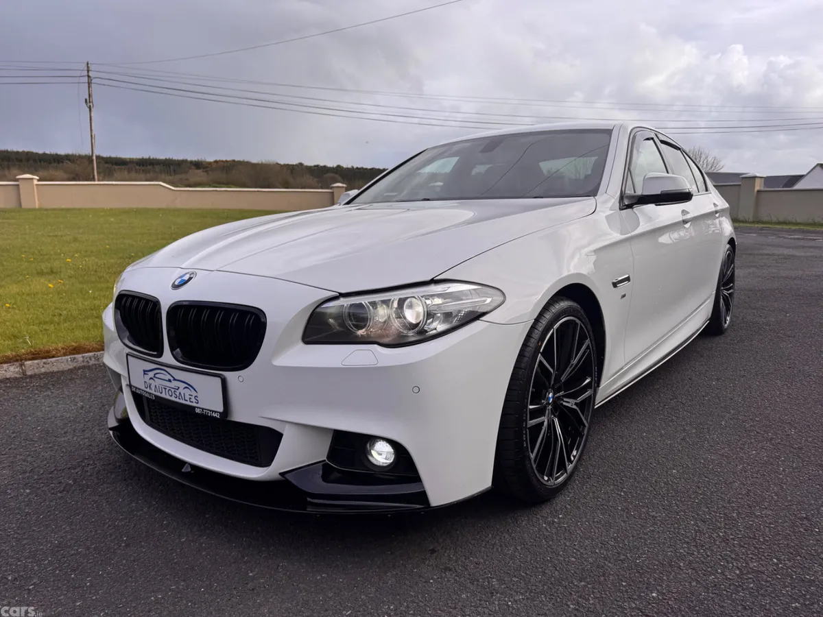 BMW 5-Series Saloon, Diesel, 2016, White