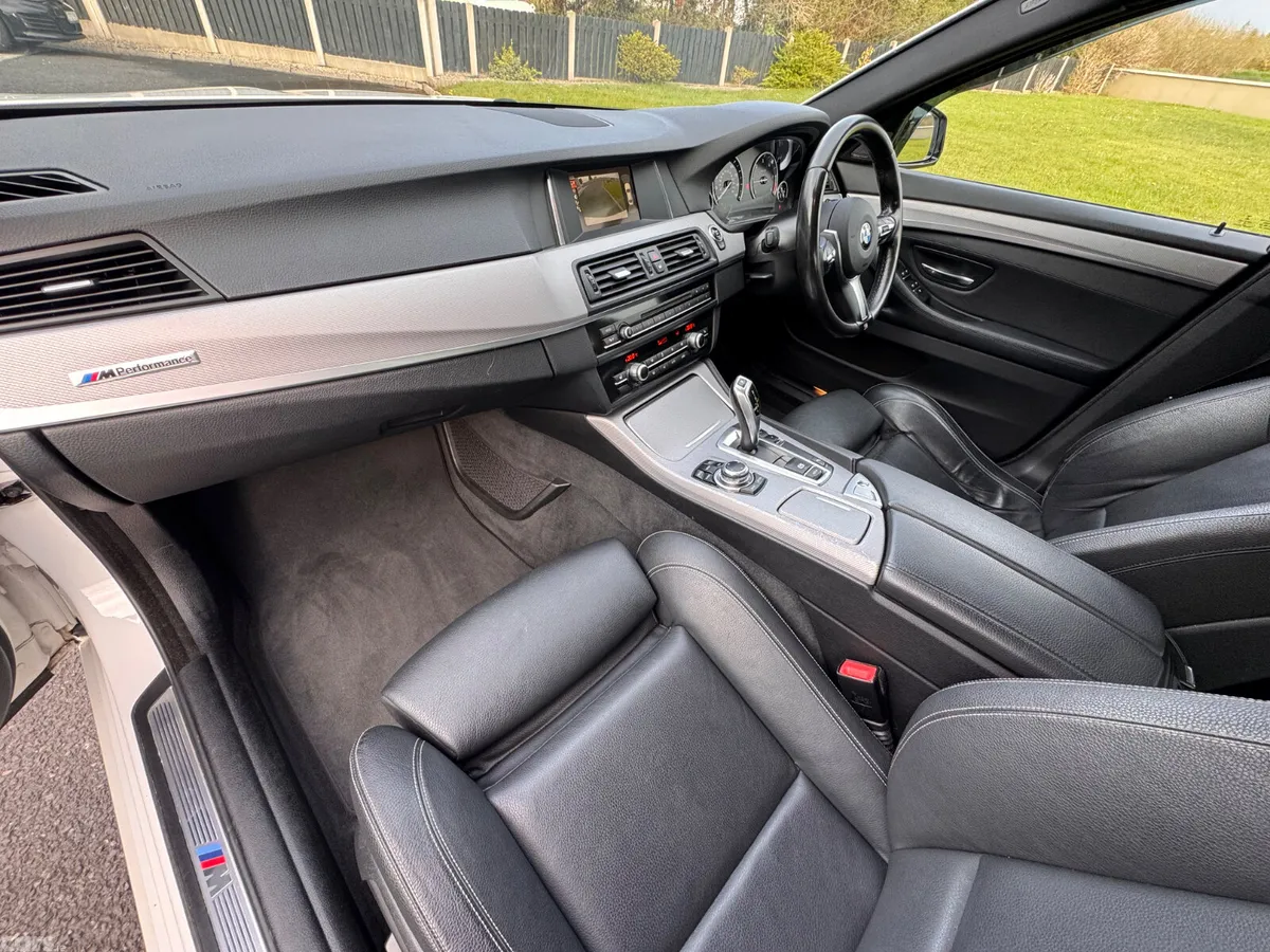 BMW 5-Series Saloon, Diesel, 2016, White