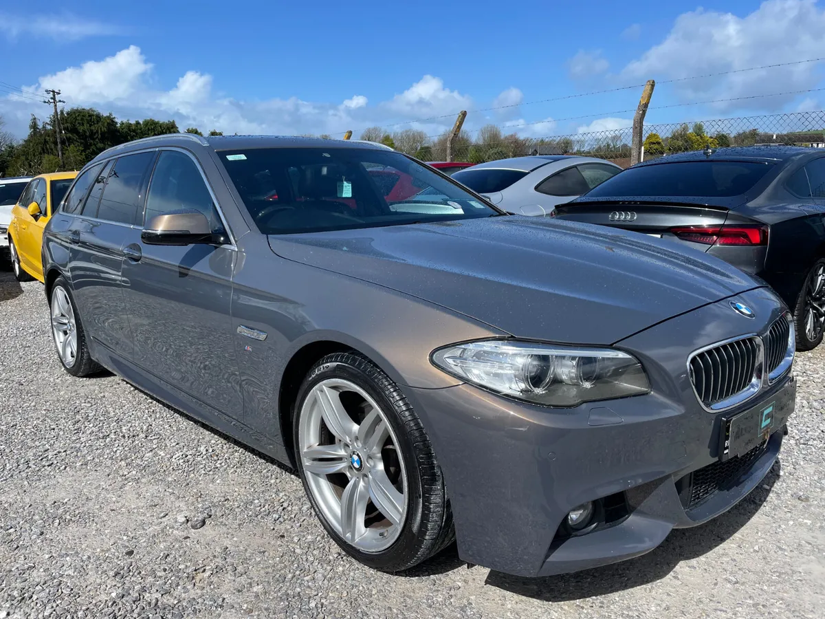 BMW 5-Series Estate/Jeep, Diesel, 2015, Beige