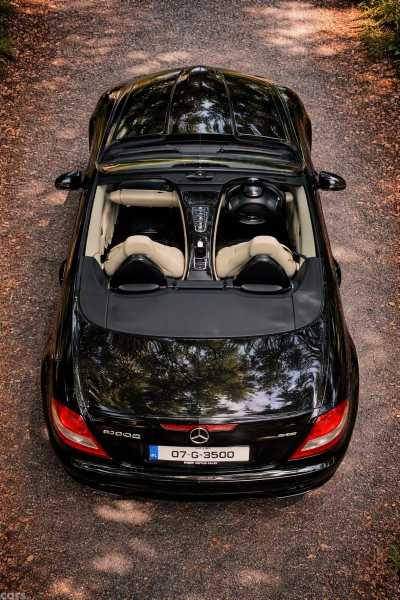 Mercedes-Benz SLK Convertible, Petrol, 2007, Black