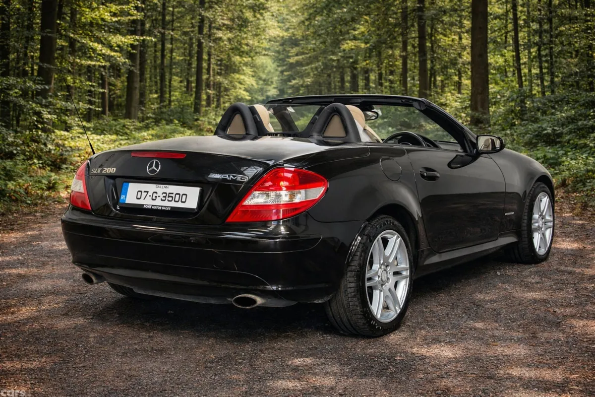 Mercedes-Benz SLK Convertible, Petrol, 2007, Black