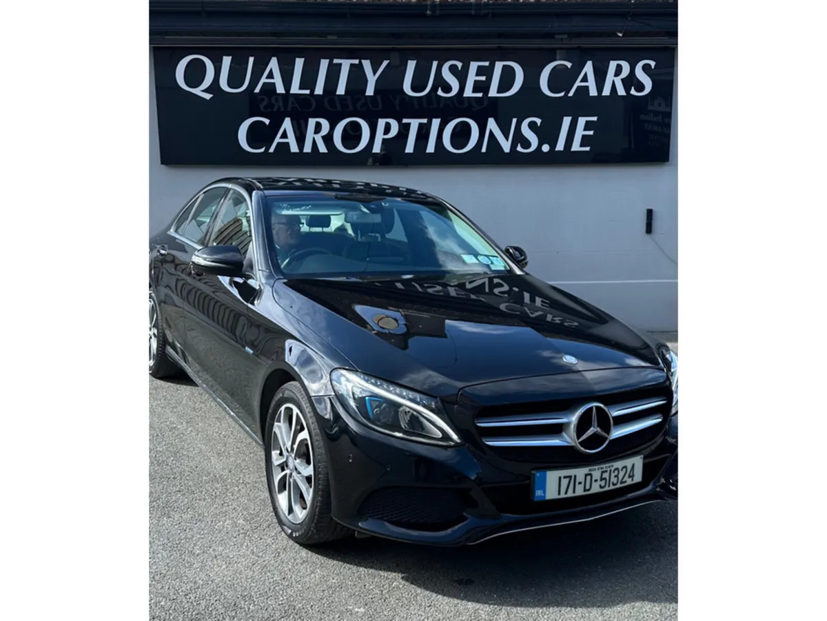 Mercedes-Benz C-Class Saloon, Petrol Plug-in Hybrid, 2017, Black