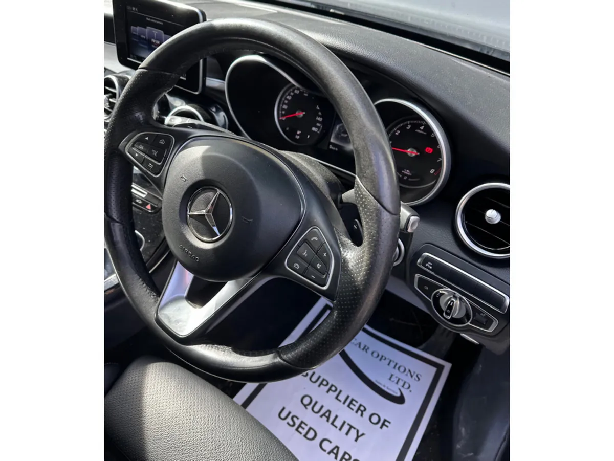 Mercedes-Benz C-Class Saloon, Petrol Plug-in Hybrid, 2017, Black