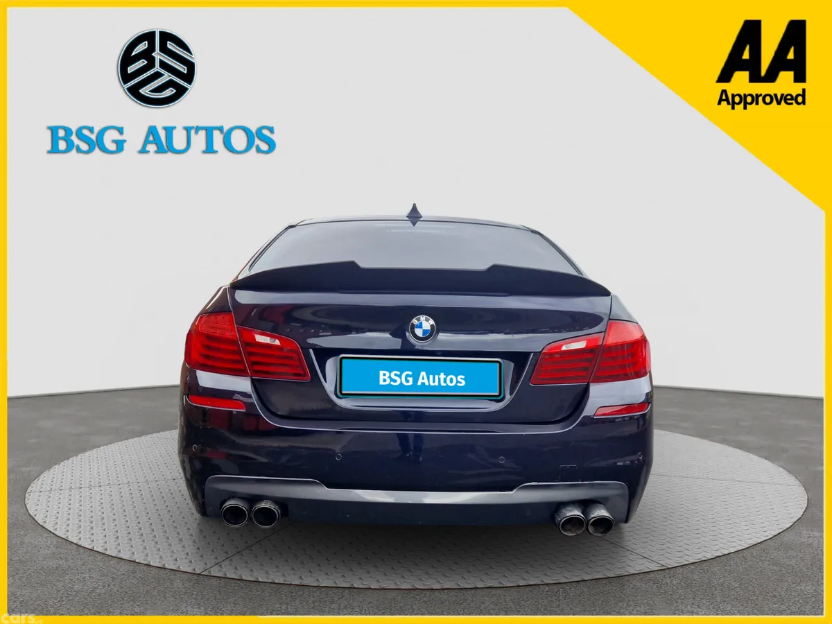 BMW 5-Series Saloon, Diesel, 2016, Black