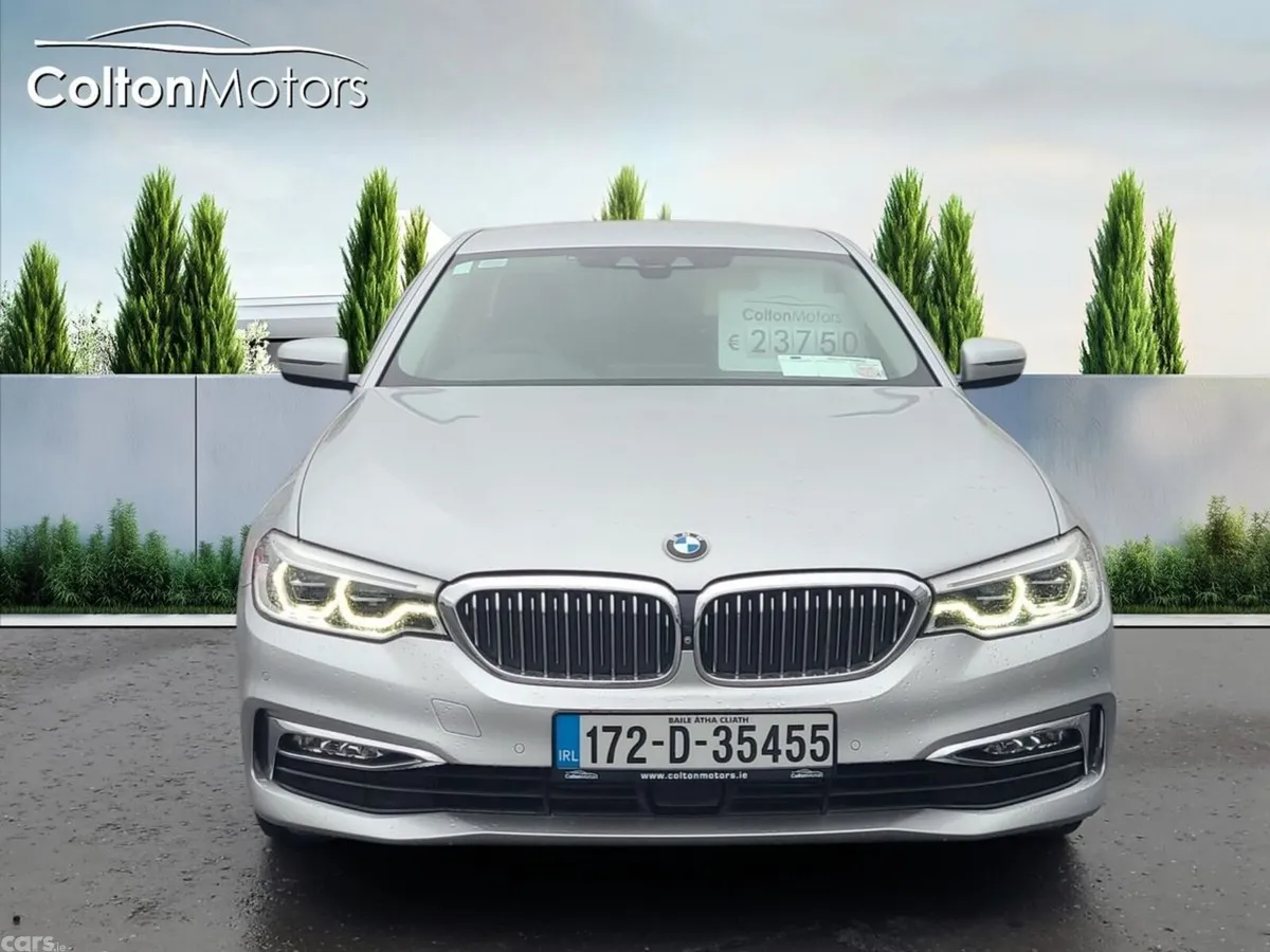 BMW 5-Series Saloon, Diesel, 2017, Silver