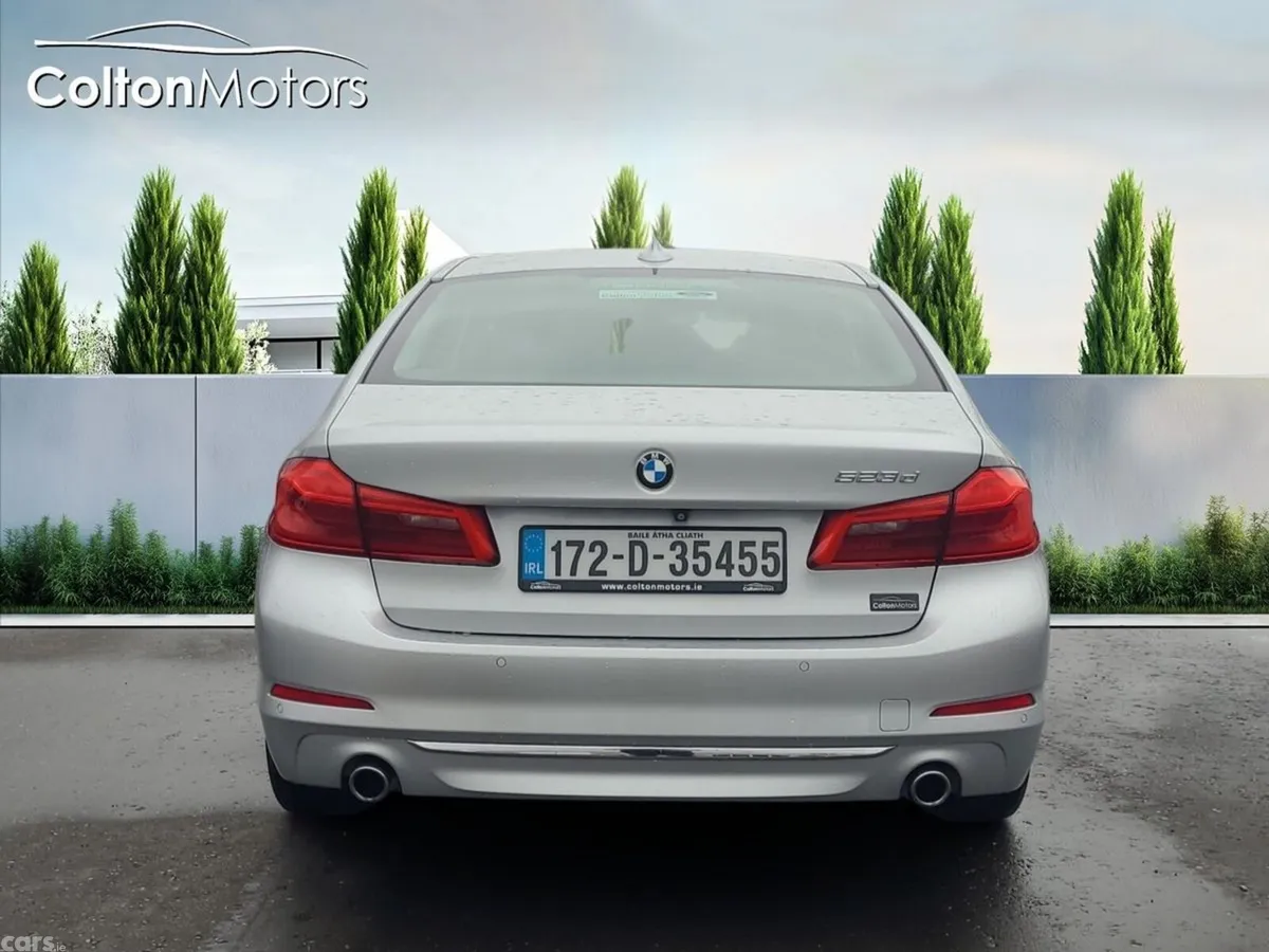 BMW 5-Series Saloon, Diesel, 2017, Silver
