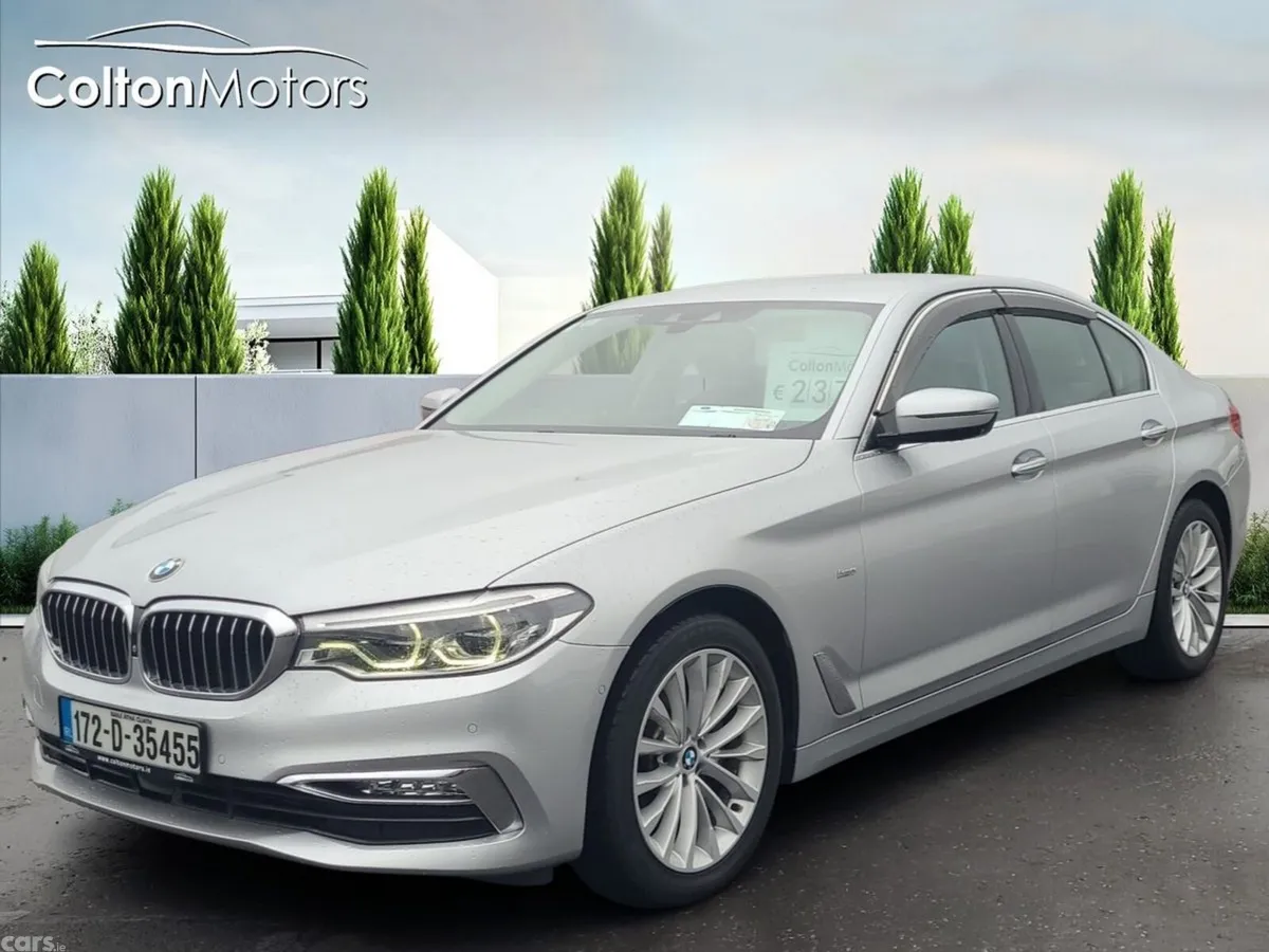 BMW 5-Series Saloon, Diesel, 2017, Silver