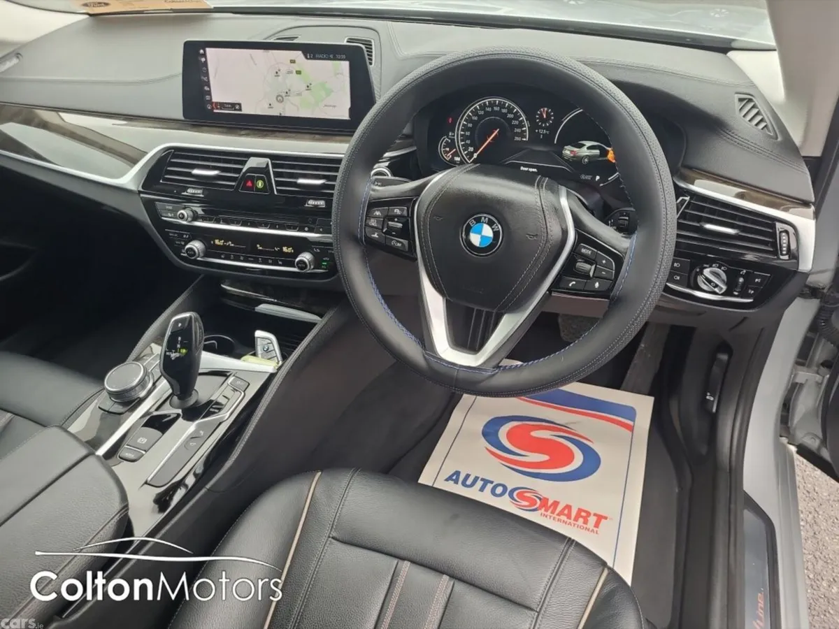BMW 5-Series Saloon, Diesel, 2017, Silver