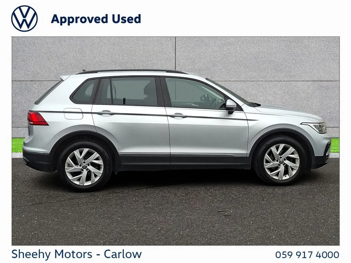 Volkswagen Tiguan SUV, Diesel, 2021, Silver