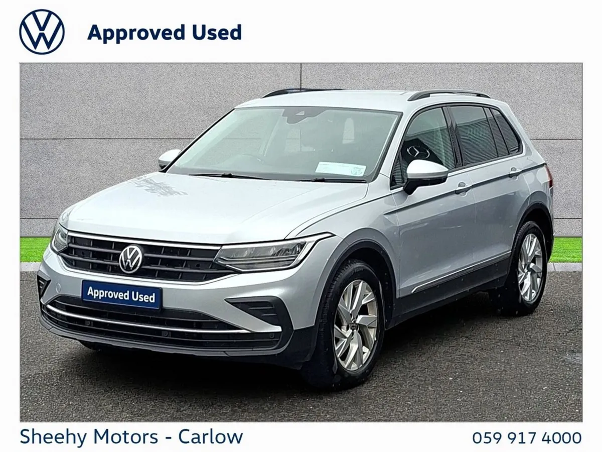 Volkswagen Tiguan SUV, Diesel, 2021, Silver