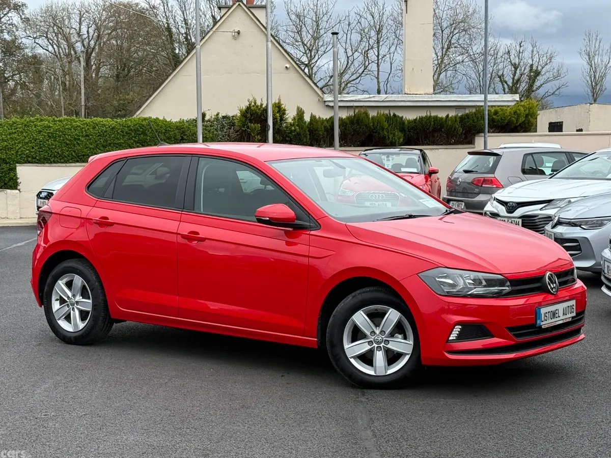 Volkswagen Polo Hatchback, Petrol, 2021, Red