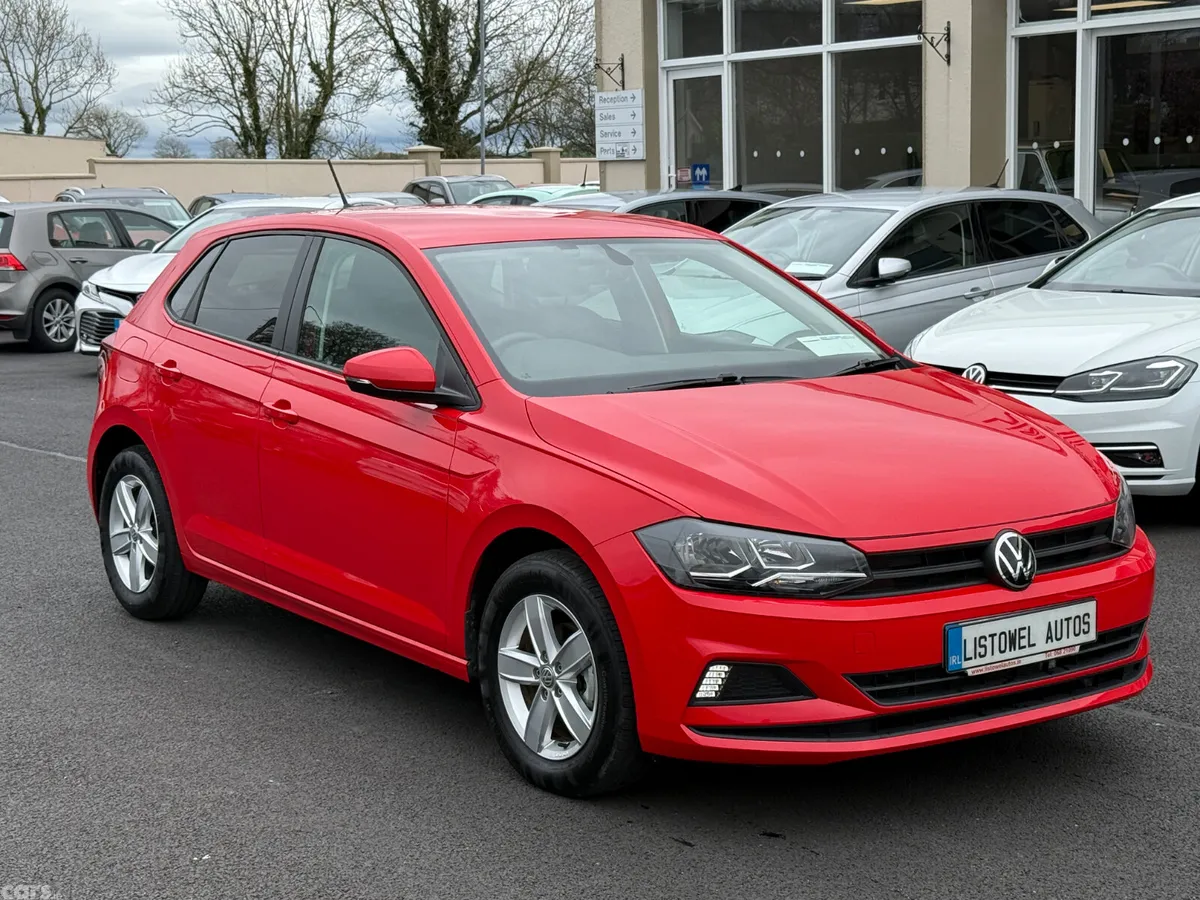 Volkswagen Polo Hatchback, Petrol, 2021, Red