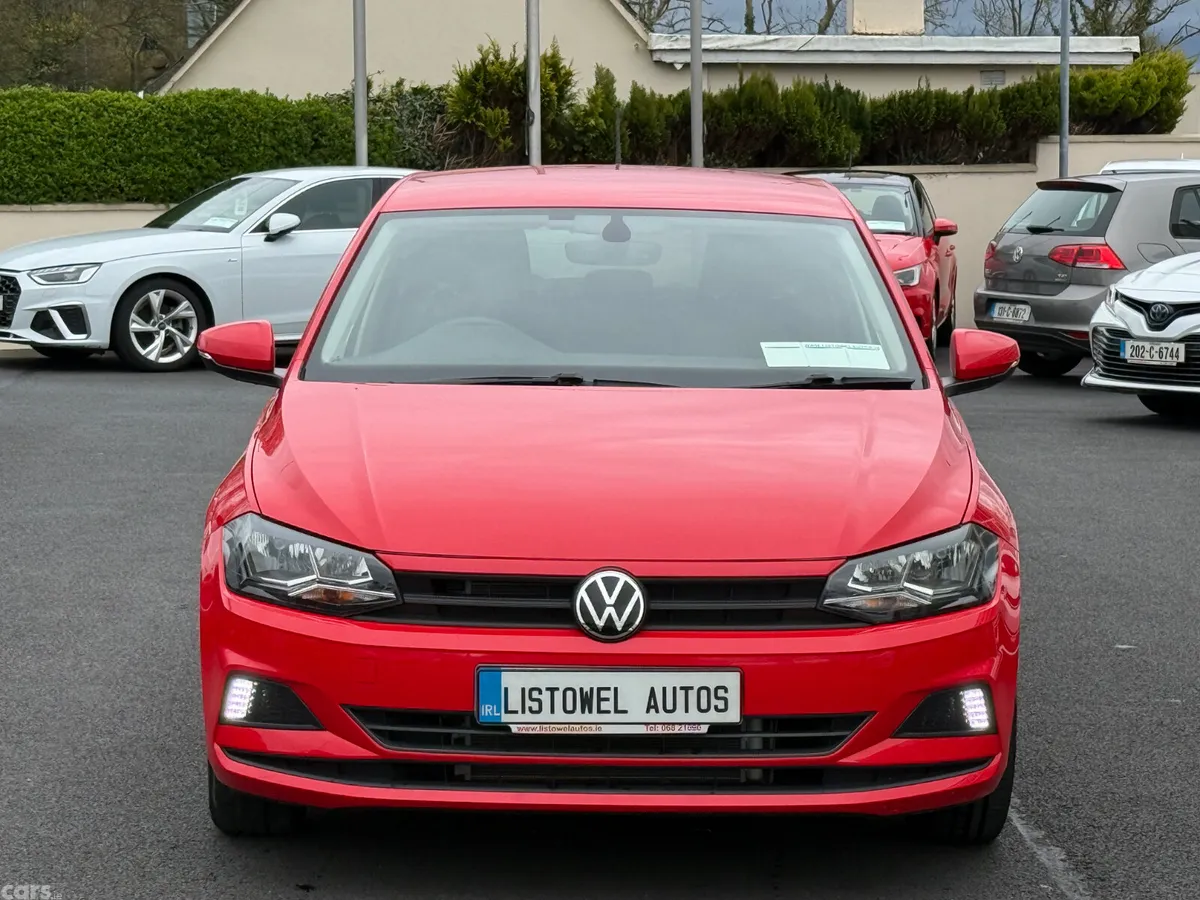 Volkswagen Polo Hatchback, Petrol, 2021, Red