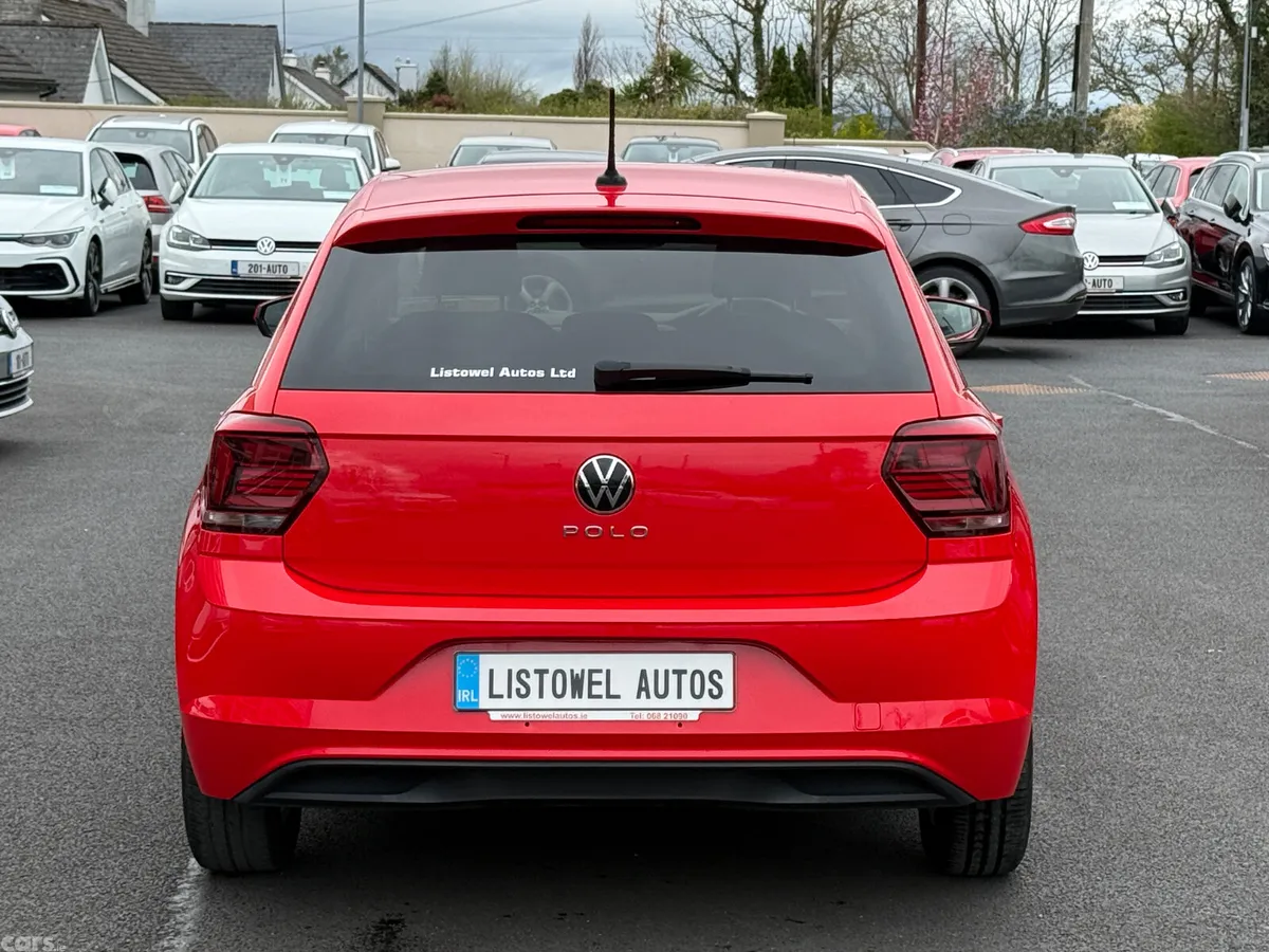 Volkswagen Polo Hatchback, Petrol, 2021, Red