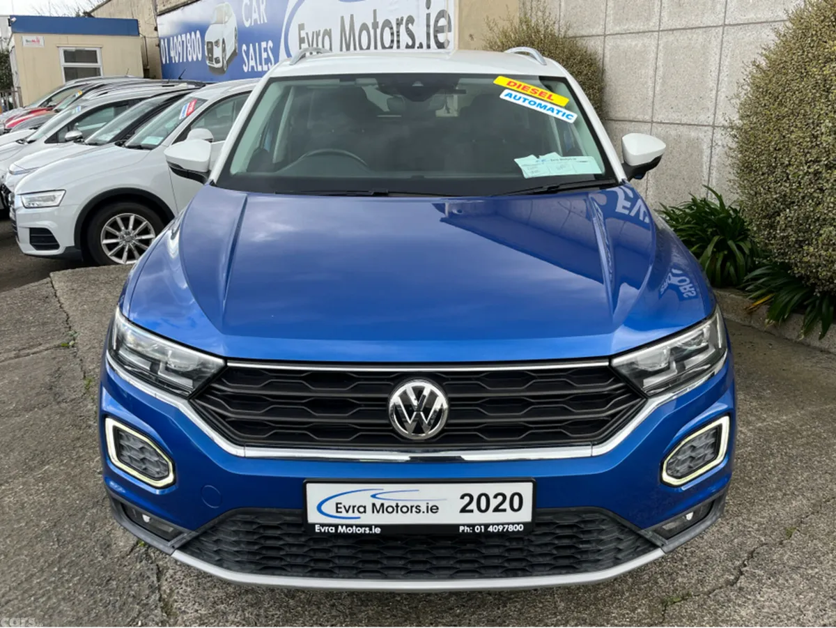 Volkswagen T-Roc SUV, Diesel, 2020, Blue