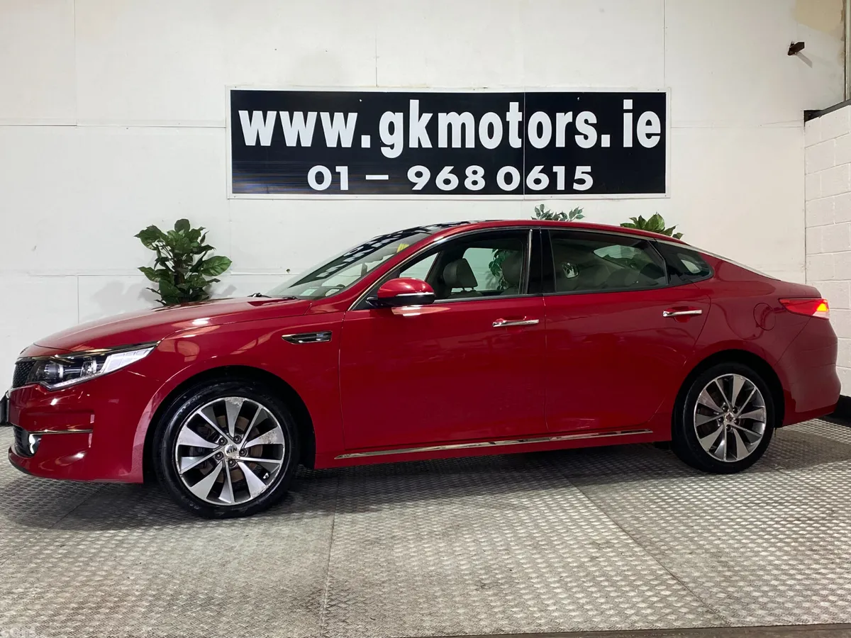 Kia Optima Saloon, Diesel, 2019, Red