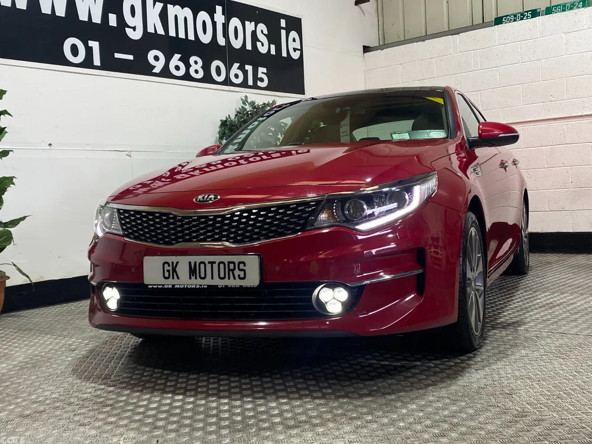 Kia Optima Saloon, Diesel, 2019, Red