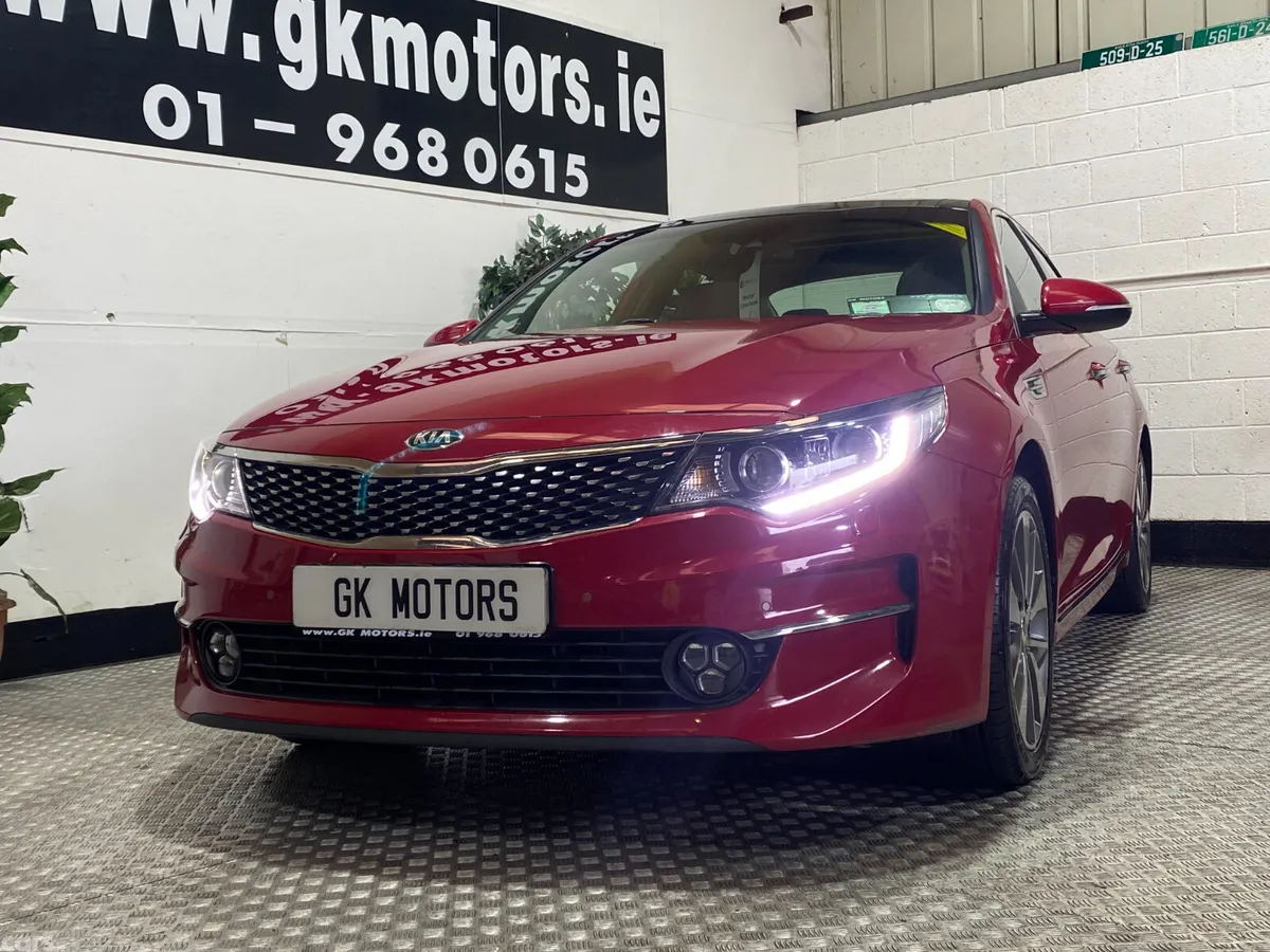 Kia Optima Saloon, Diesel, 2019, Red
