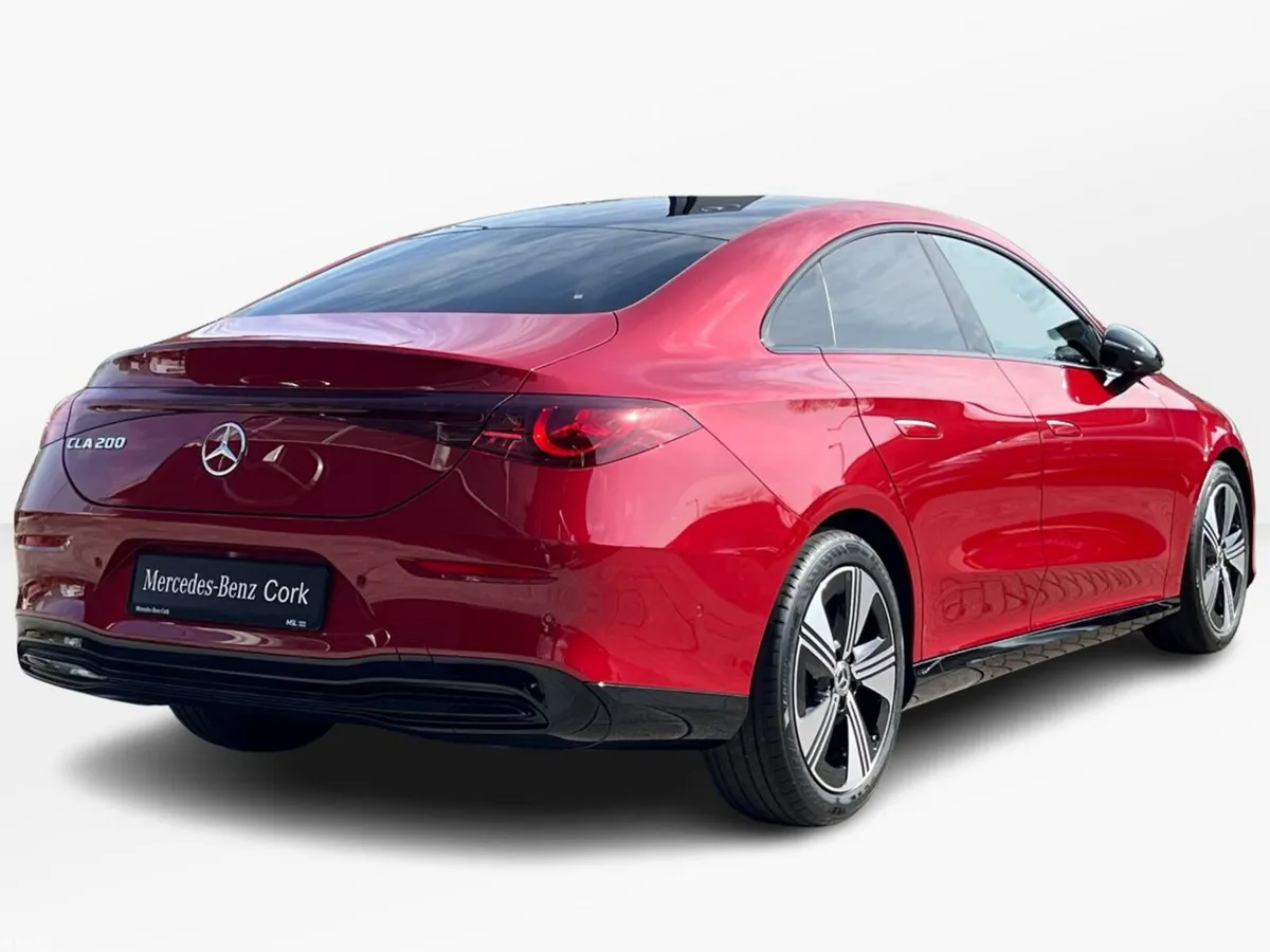 Mercedes-Benz CLA Saloon, Petrol Hybrid, 2026, Red