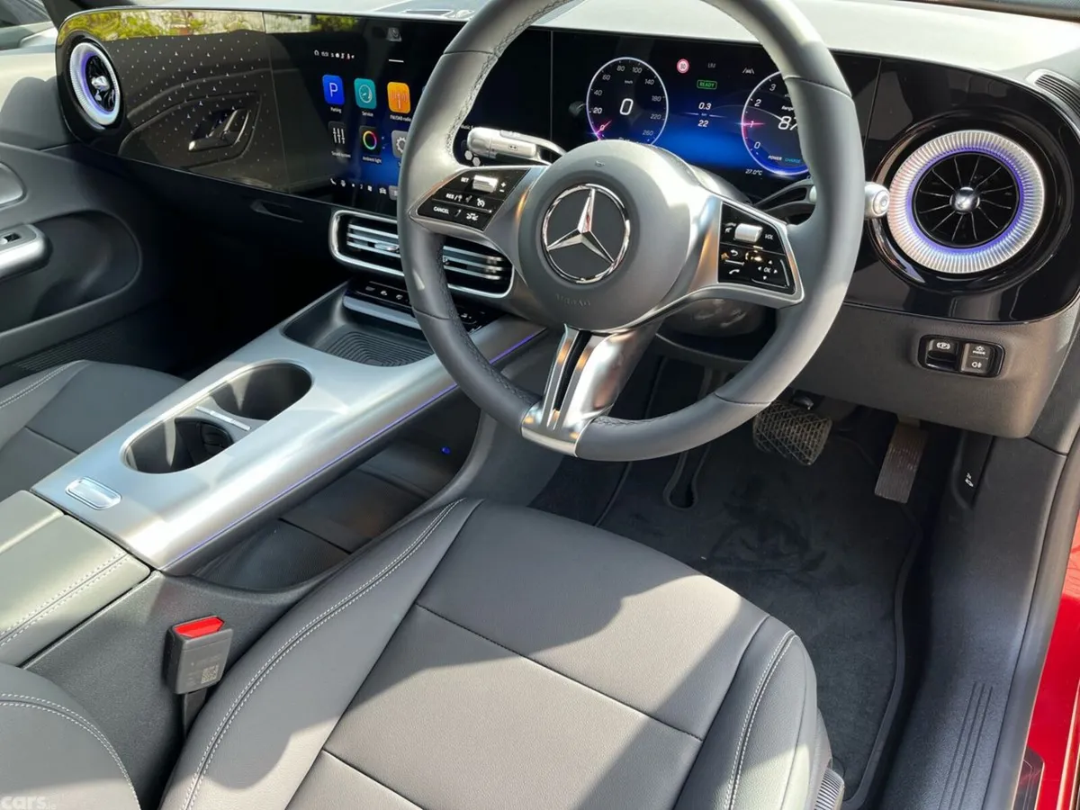 Mercedes-Benz CLA Saloon, Petrol Hybrid, 2026, Red