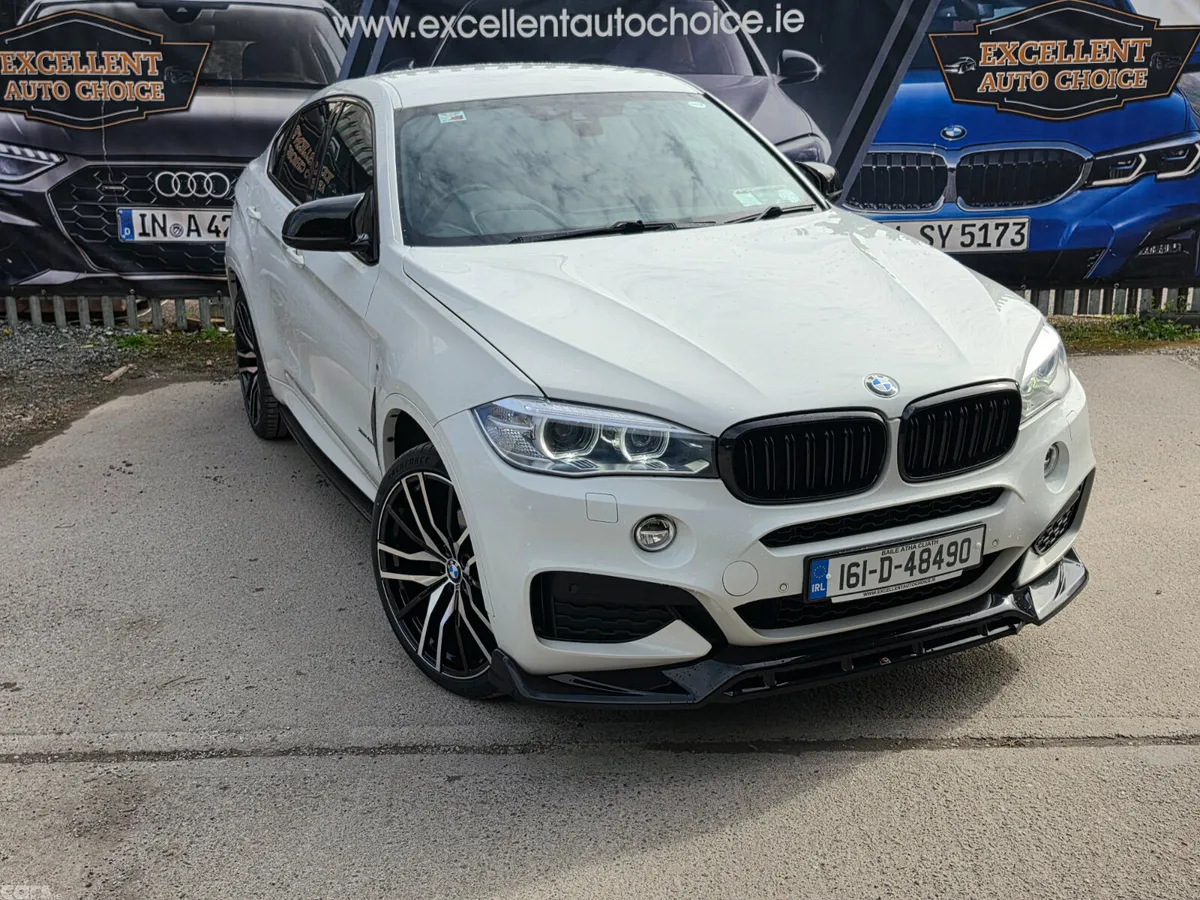BMW X6 SUV, Diesel, 2016, White