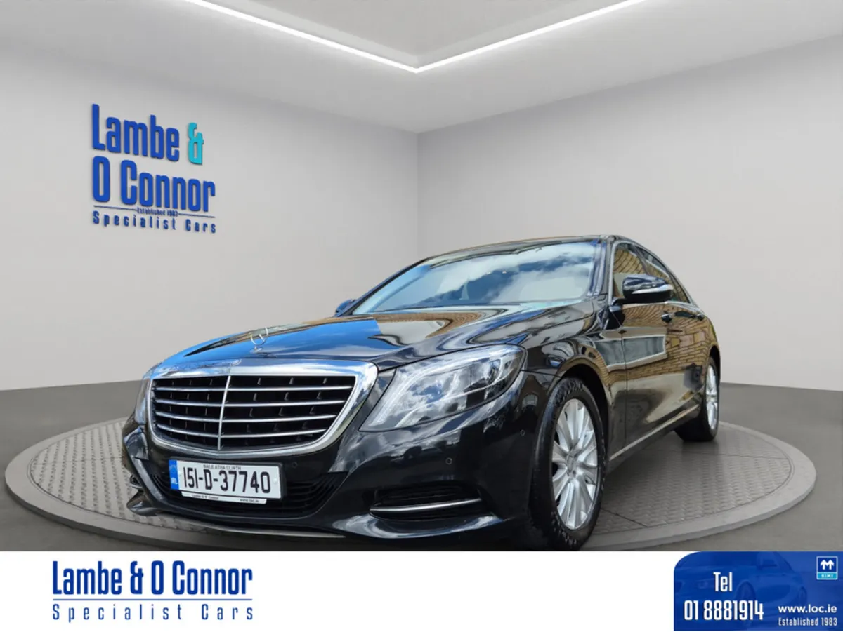 Mercedes-Benz S-Class Saloon, Diesel, 2015, Black