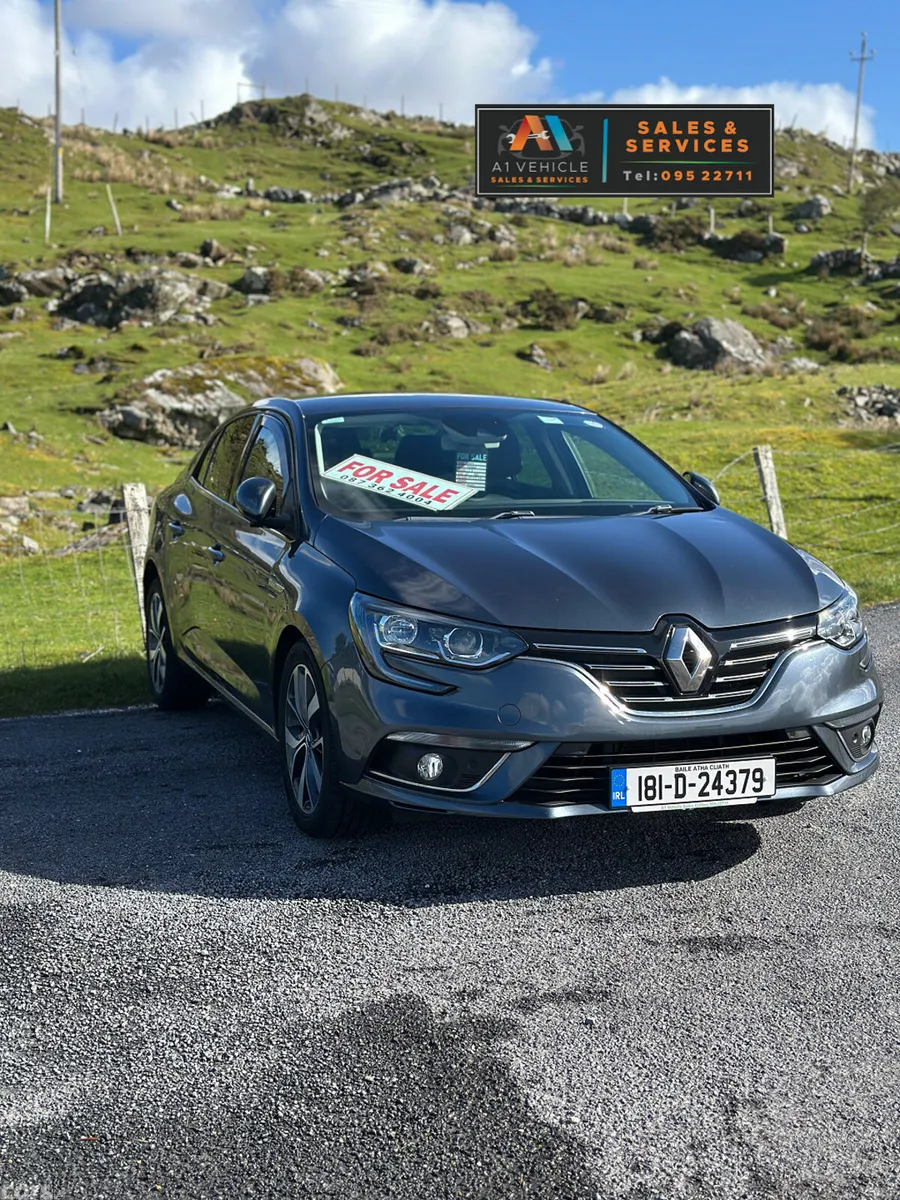 Renault Megane Saloon, Diesel, 2018, Grey