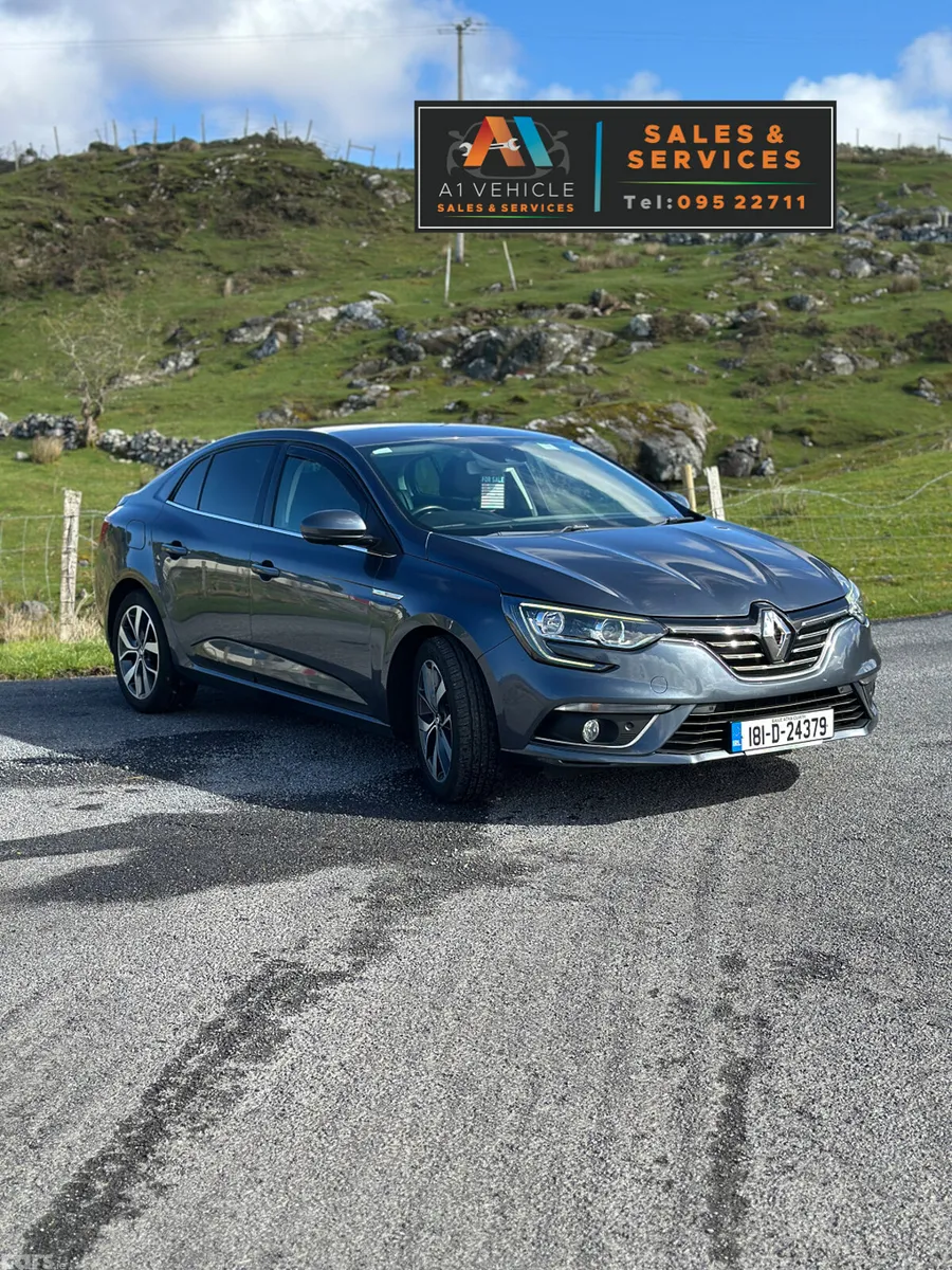 Renault Megane Saloon, Diesel, 2018, Grey
