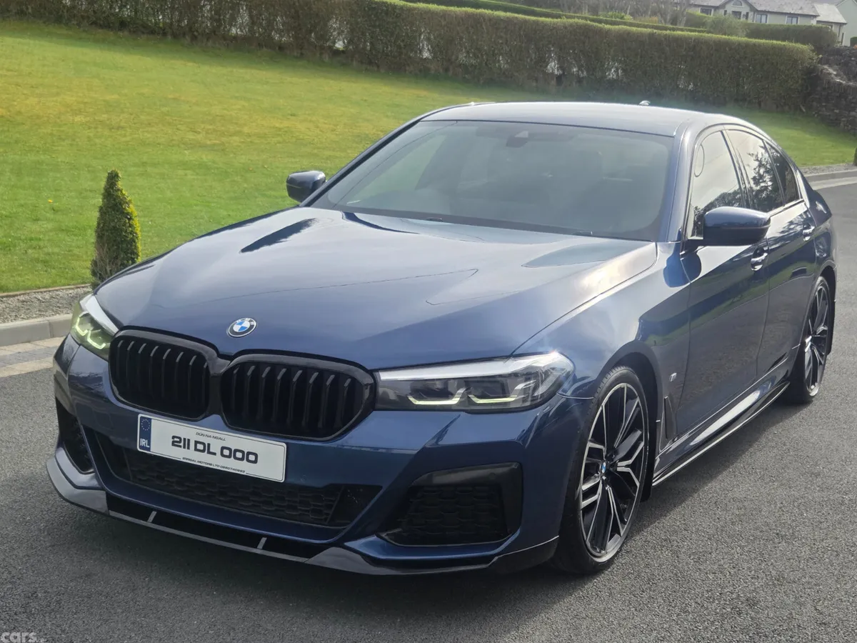 BMW 5-Series Saloon, Diesel, 2021, Blue