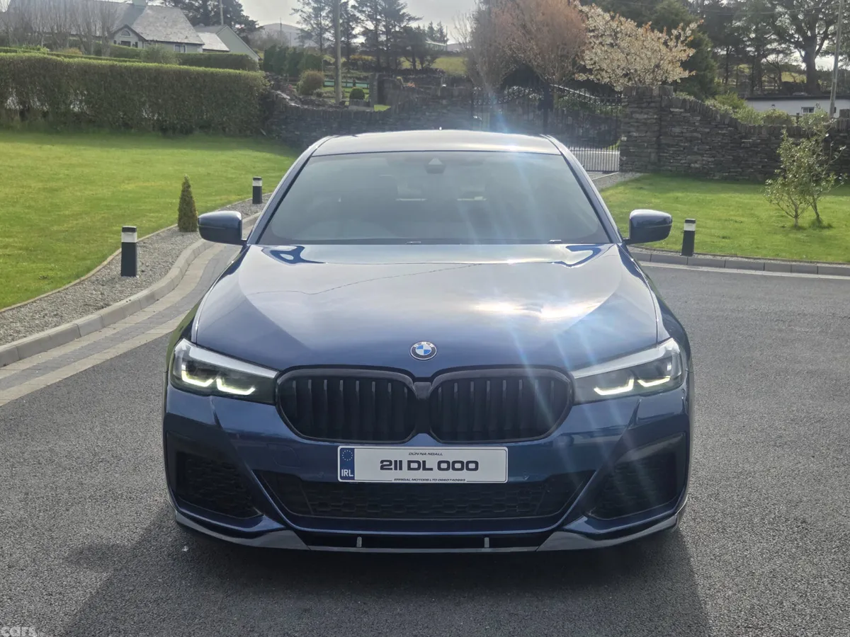 BMW 5-Series Saloon, Diesel, 2021, Blue