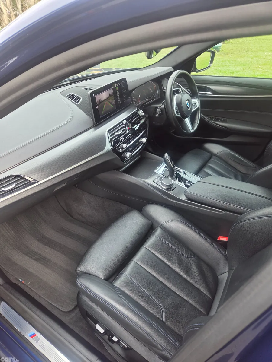 BMW 5-Series Saloon, Diesel, 2021, Blue