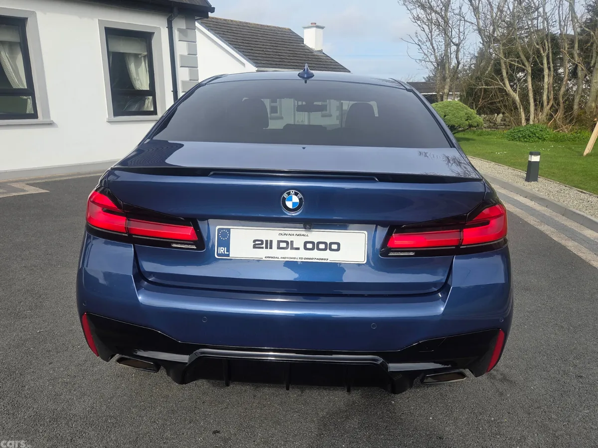 BMW 5-Series Saloon, Diesel, 2021, Blue