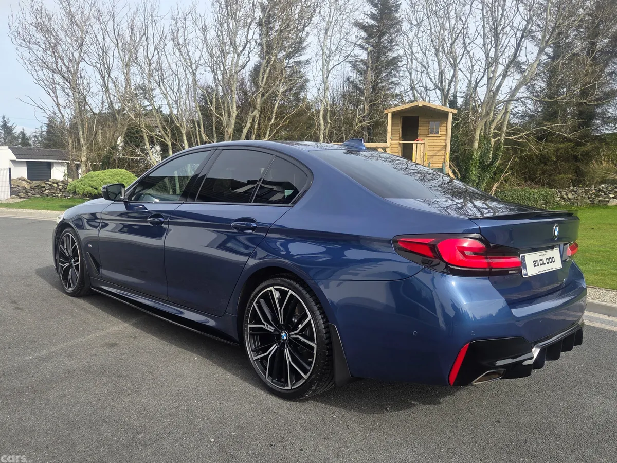 BMW 5-Series Saloon, Diesel, 2021, Blue