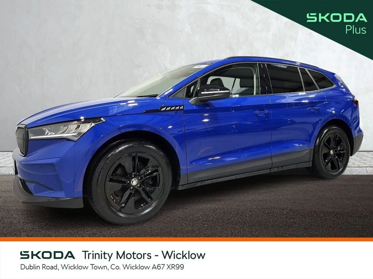Skoda Enyaq SUV, Electric, 2024, Blue