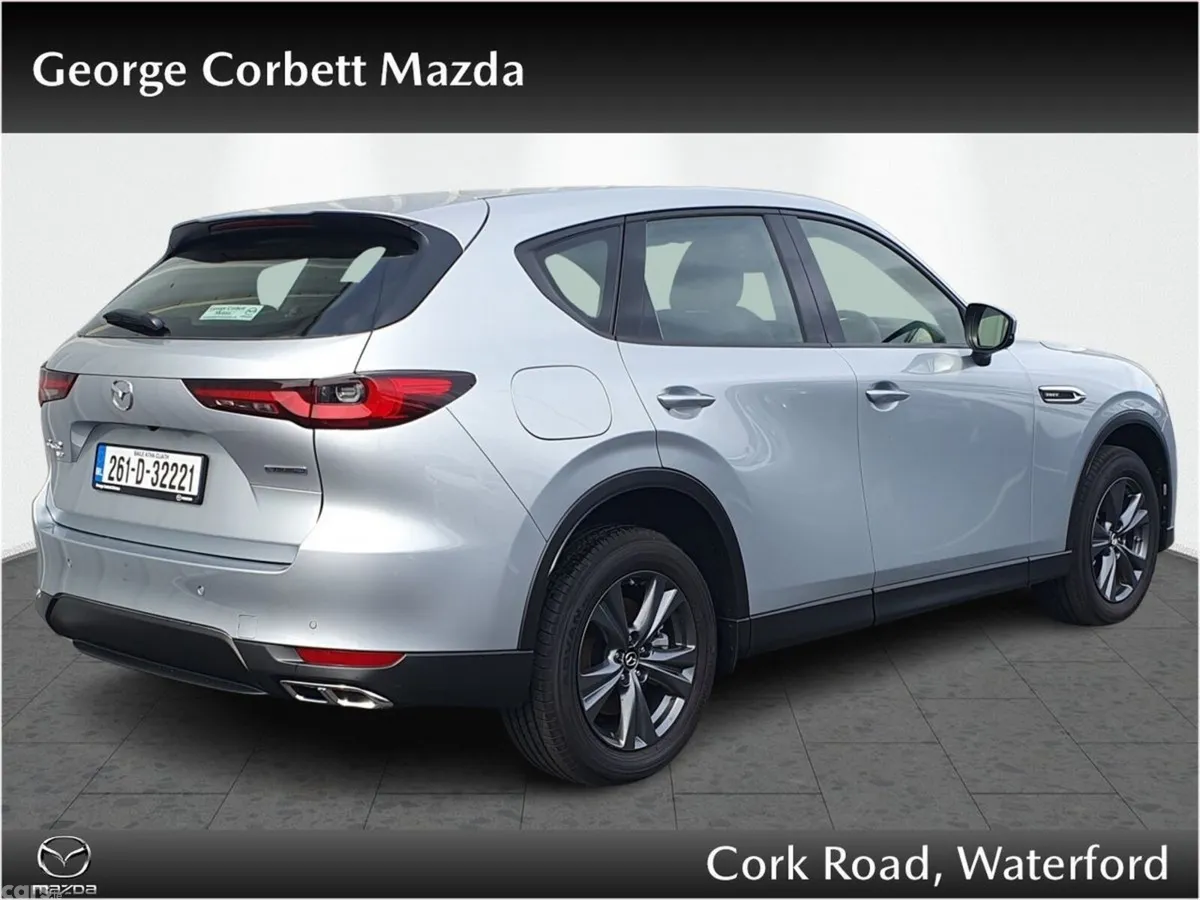 Mazda CX-60 SUV, Petrol Plug-in Hybrid, 2026, Silver