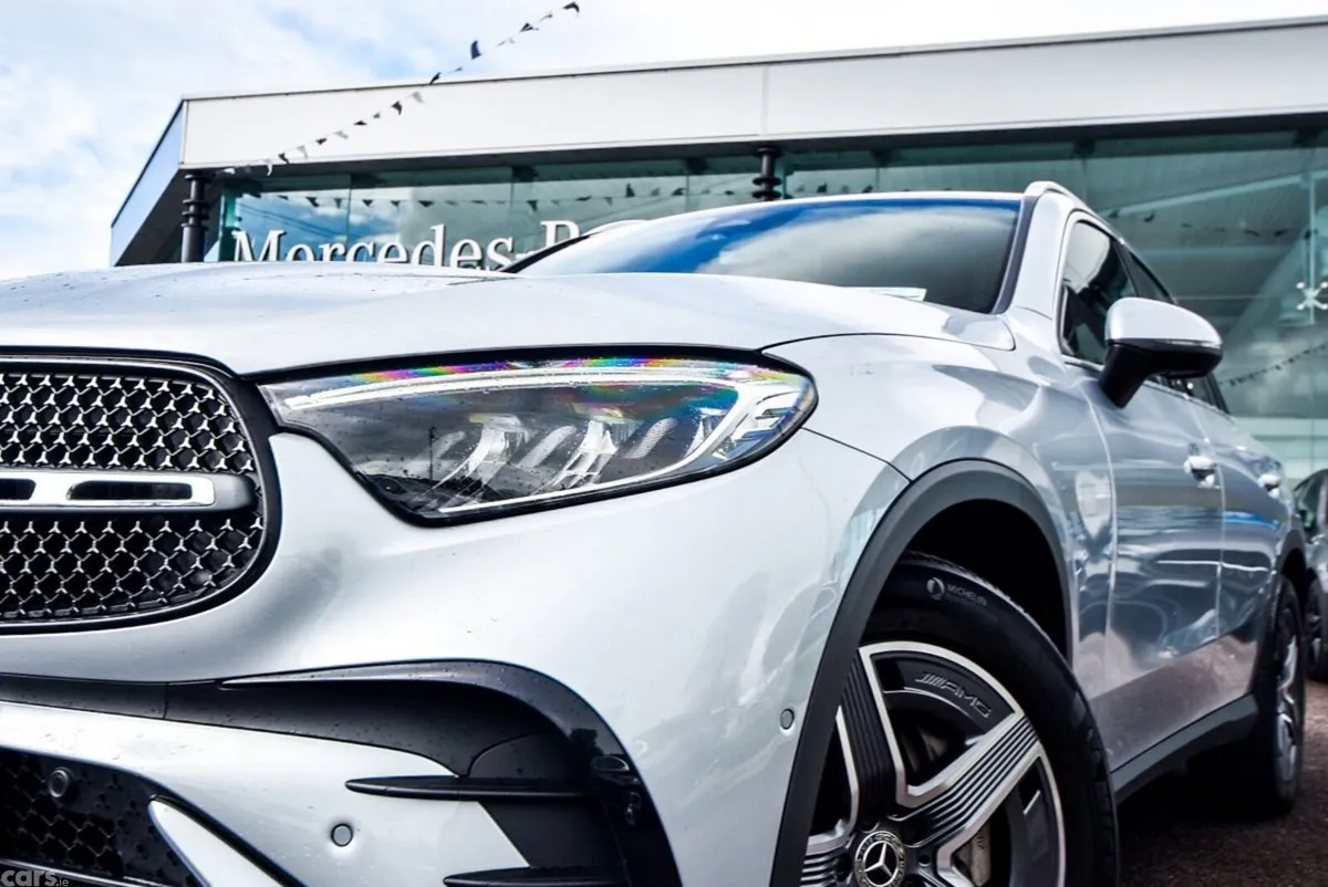 Mercedes-Benz GLC SUV, Diesel Hybrid, 2024, Silver