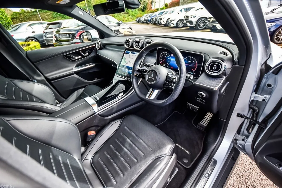 Mercedes-Benz GLC SUV, Diesel Hybrid, 2024, Silver
