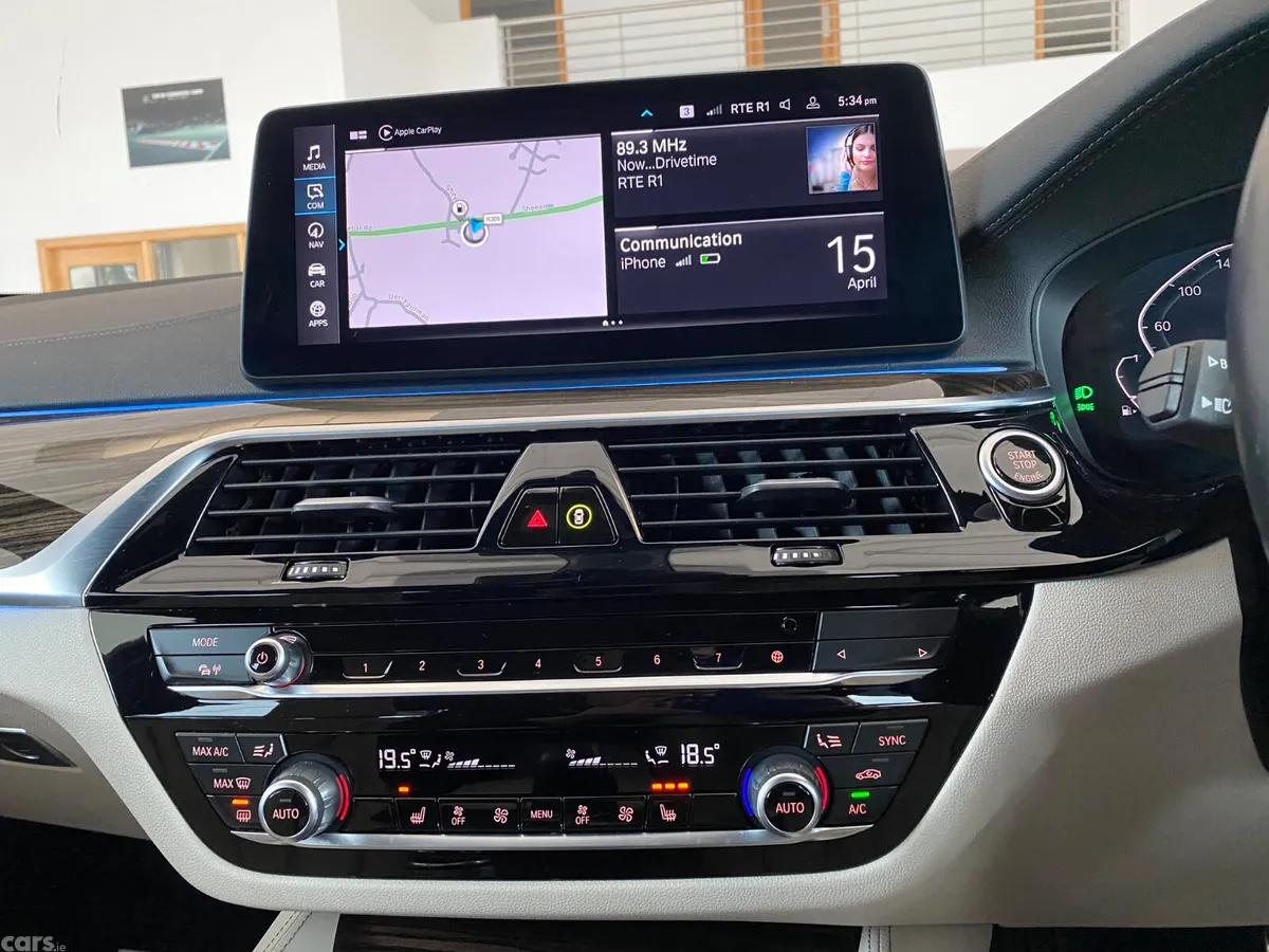 BMW 5-Series Saloon, Petrol Plug-in Hybrid, 2023, Blue